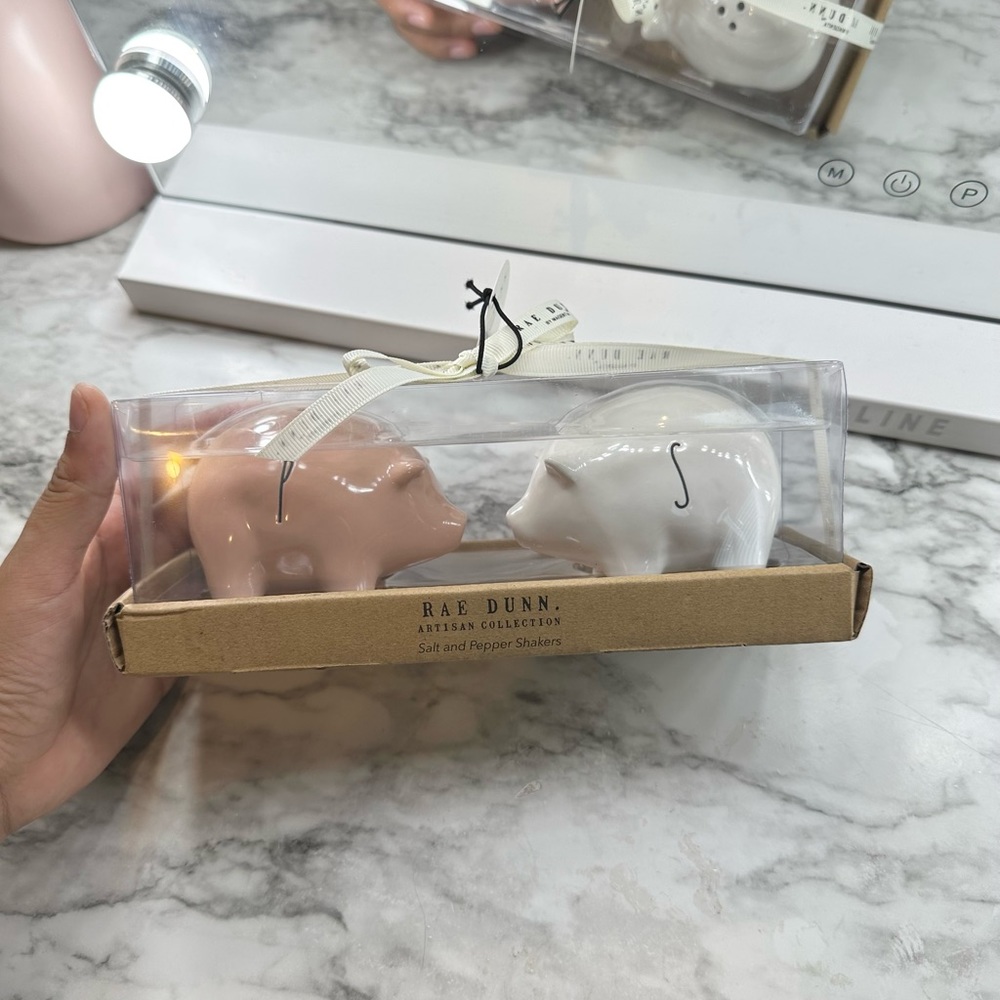 Rae Dunn Piglet Salt & Pepper Shakers